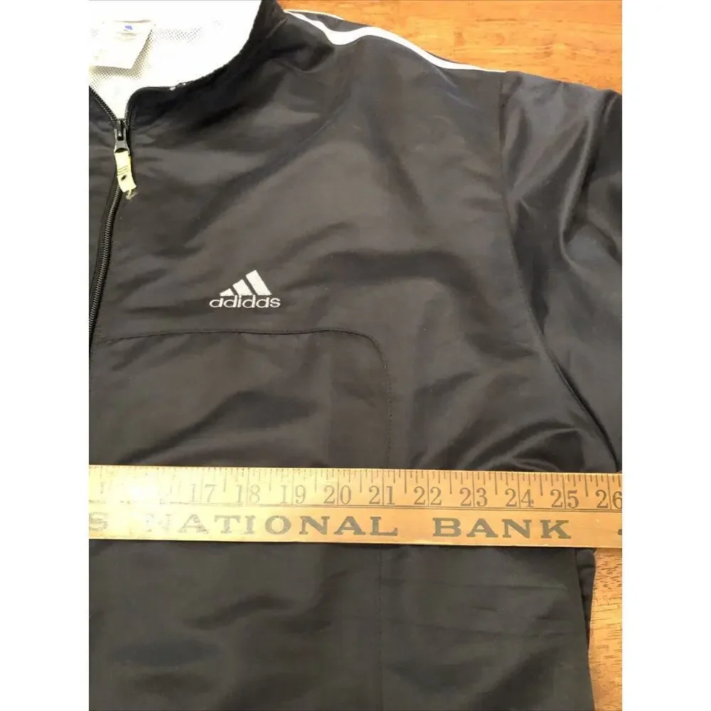 Vintage Adidas Jacket Size XL 1990’s 3/4 Zip Athletic Streetwear